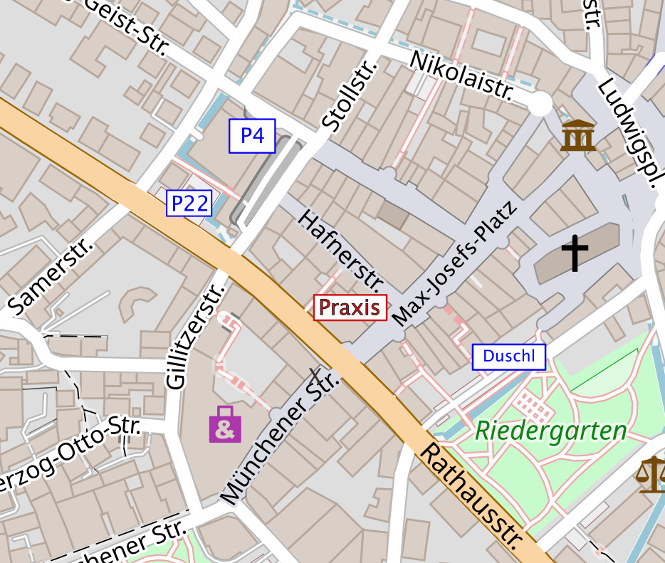 Lageplan Innenstadt
